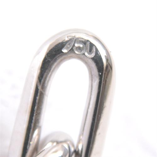 カルティエ ネックレス ユニセックス スパルタカス チェーン ネックレス 34.5g 保証書付き ホワイトゴールド Cartier 750WG 中古