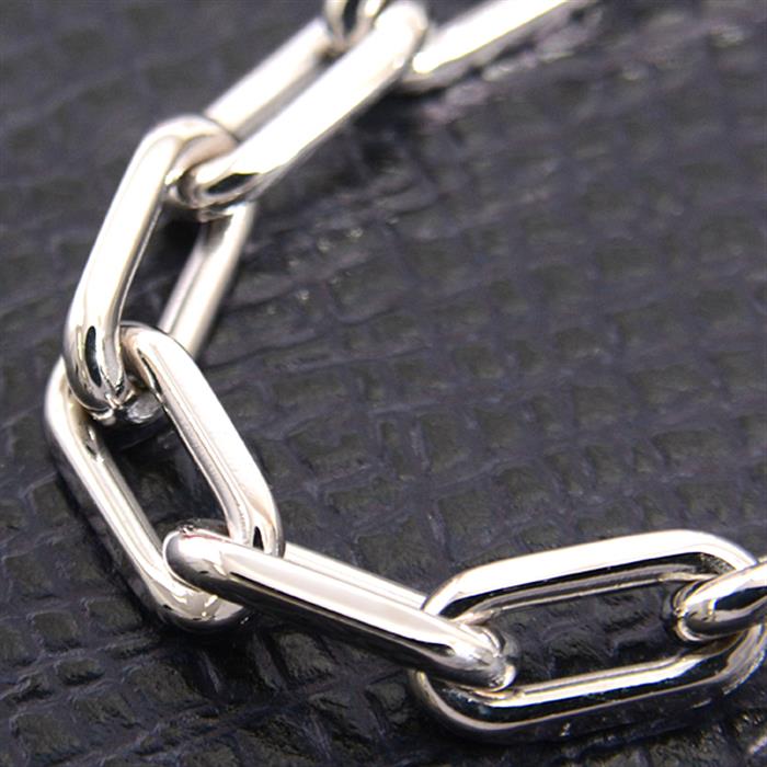 カルティエ ネックレス ユニセックス スパルタカス チェーン ネックレス 34.5g 保証書付き ホワイトゴールド Cartier 750WG 中古