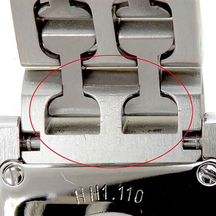 エルメス 腕時計 レディース Hウォッチ ミニ シェル文字盤 電池式 クオーツ SS ステンレス HH1.110 HERMRS 中古