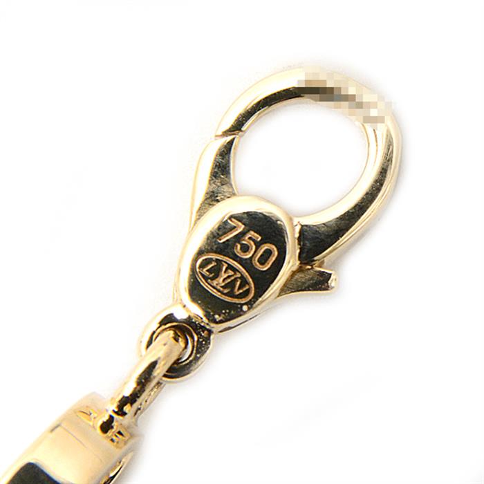 ルイヴィトン ペンダント レディース メンズ チャーム ドゥ モノグラム クレ キー イエローゴールド Louis Vuitton 750YG Q93058 中古