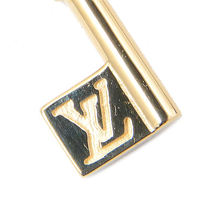 ルイヴィトン ペンダント レディース メンズ チャーム ドゥ モノグラム クレ キー イエローゴールド Louis Vuitton 750YG Q93058 中古