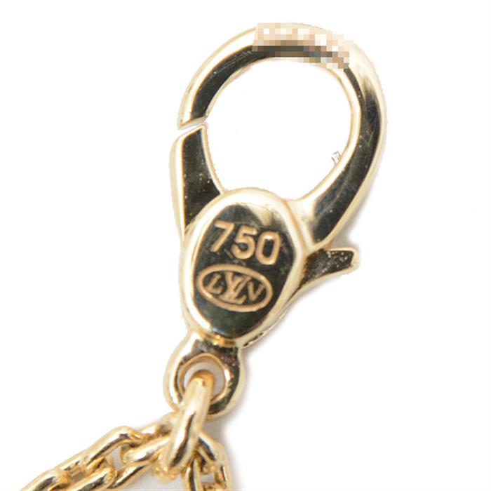 ルイヴィトン チャーム レディース ポシェットアクセソワール チャーム ドゥ モノグラム イエローゴールド Louis Vuitton Q93062 750YG 中古
