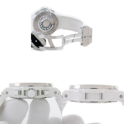 HUBLOT ラバーベルト ホワイト 花柄 ウブロ HUBLOT 純正 ビッグバン 301用 ラバーバンド ホワイト ラバー