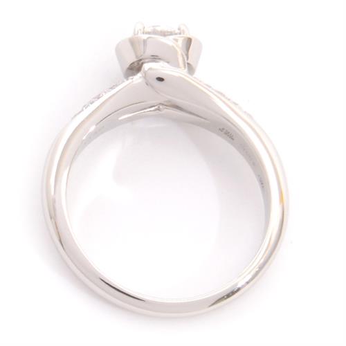 ブルガリ 指輪 レディース インコントロダモーレ ダイヤ リング D0.35ct D-VVS2-EX 46号 6号弱 プラチナ BVLGARI PT950 中古