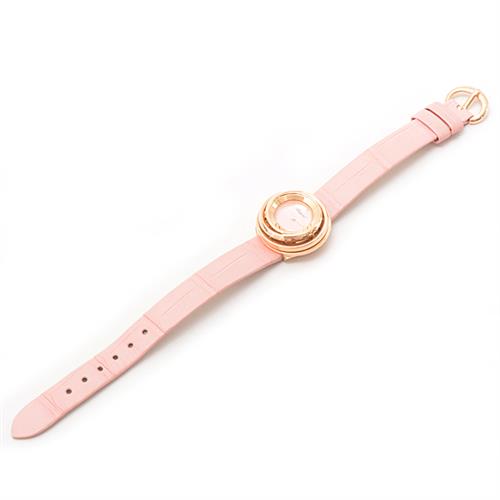 ショパール 時計 レディース ハッピーエモーション ピンクシェル文字盤 ピンクゴールド 電池式 Chopard Happy Emotion 750PG 124413 中古