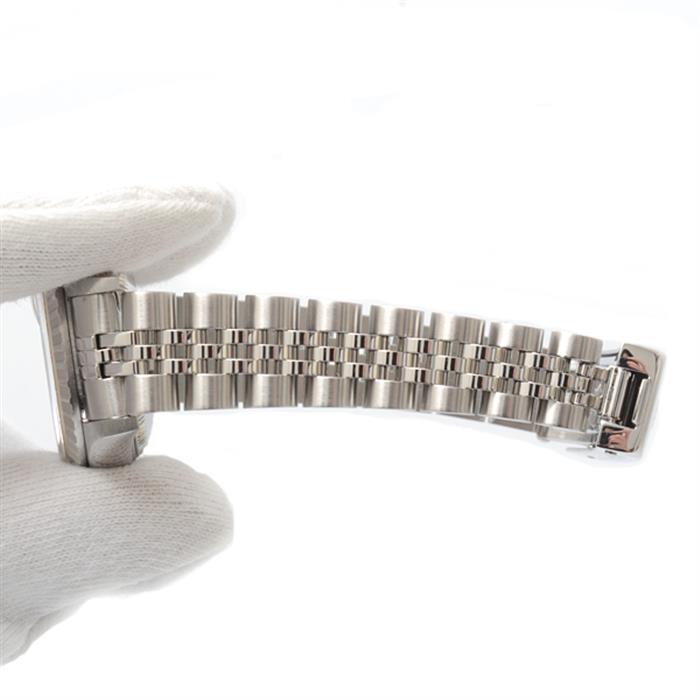 ロレックス 腕時計 レディース オイスターパーペチュアル デイト 自動巻き ステンレス ホワイト文字盤 79240 ROLEX 中古