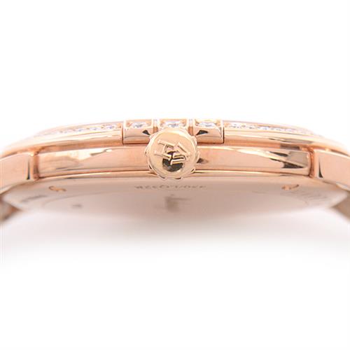 ハリーウィンストン 時計 レディース ミッドナイト 32mm ピンクゴールド ダイヤベゼル ラグダイヤ 電池式 HARRY WINSTON MIDQHM32RR002(450/LQ32R) 中古