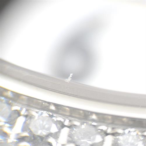 シャネル 時計 レディース J12 2重ダイヤモンド ベゼル 33mm 電池式 ホワイト文字盤 セラミック ステンレス CHANEL H0967 CE×SS 中古