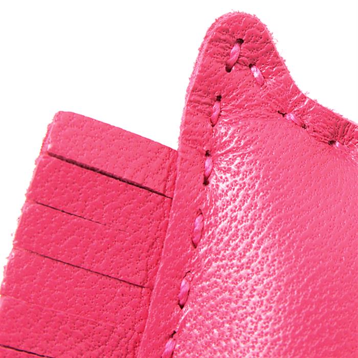 エルメス 小物 レディース ロデオPM バッグチャーム キーチャーム アニョーミロ ローズメキシコ ピンク系 Z刻印 HERMES H064929 中古