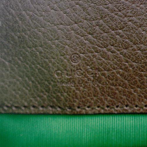 グッチ バッグ レディース GGスプリーム ウェブ&バタフライ ミニショルダーバッグ ブラウン マルチカラー 564582 GUCCI 中古