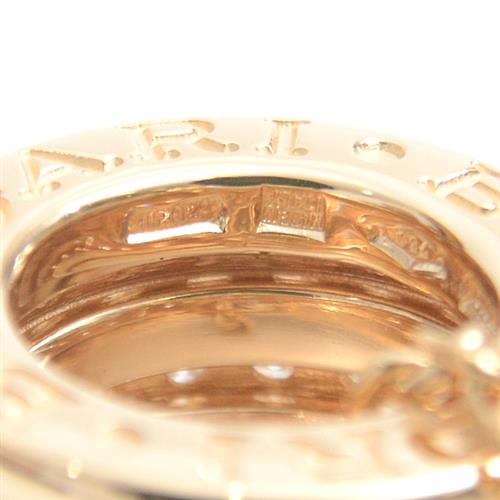 ブルガリ ネックレス レディース ビー ゼロワン B-ZERO1 ダイヤモンド ネックレス イエローゴールド BVLGARI 750YG 中古