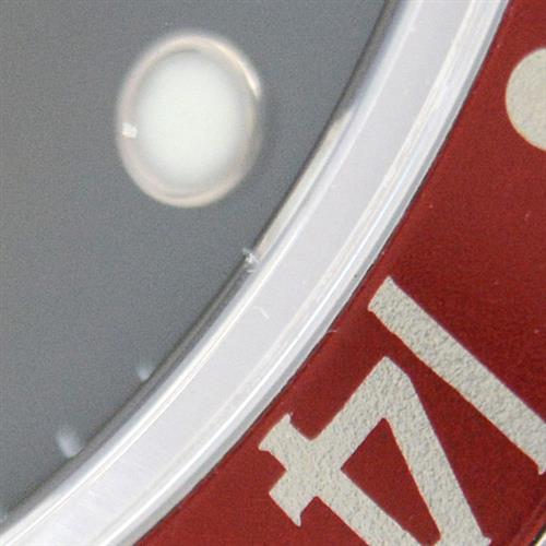 ロレックス 時計 メンズ GMTマスター2 黒×赤ベゼル ブラック文字盤 U番 自動巻き ステンレス ROLEX 16710 SS 中古