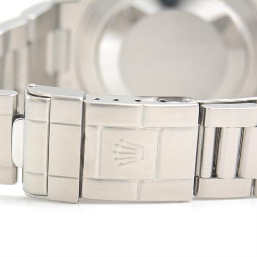 ロレックス 時計 メンズ GMTマスター2 黒×赤ベゼル ブラック文字盤 U番 自動巻き ステンレス ROLEX 16710 SS 中古