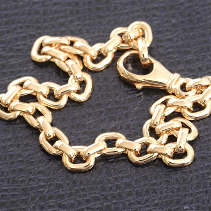 カルティエ ブレス レディース メプラット ブレスレット イエローゴールド Cartier 750YG 中古