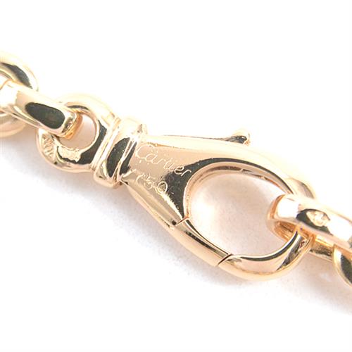 カルティエ ブレス レディース メプラット ブレスレット イエローゴールド Cartier 750YG 中古