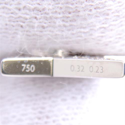 タサキ ネックレス レディース コメット ダイヤモンド ネックレス D0.32ct 0.23ct ホワイトゴールド TASAKI 750WG 中古