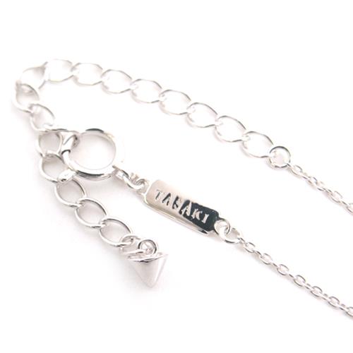 タサキ ネックレス レディース コメット ダイヤモンド ネックレス D0.32ct 0.23ct ホワイトゴールド TASAKI 750WG 中古