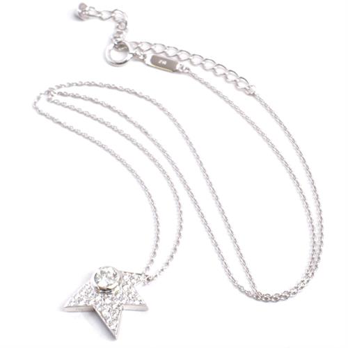 タサキ ネックレス レディース コメット ダイヤモンド ネックレス D0.32ct 0.23ct ホワイトゴールド TASAKI 750WG 中古