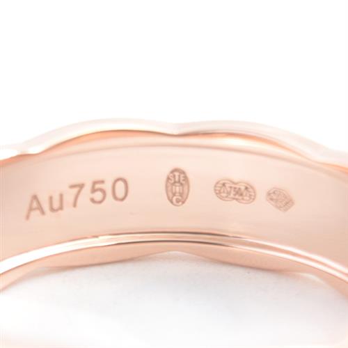 シャネル 指輪 メンズ ココクラッシュ ミディアム ダイヤモンド リング 63号 ピンクゴールド CHANEL 750PG 中古