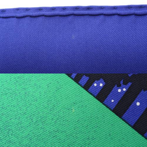 エルメス スカーフ レディース カレ90 Souvenirs de Paris パリの思い出　エッフェル塔100周年 シルク HERMES 中古