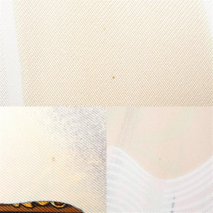 エルメス スカーフ レディース カレ90 Souvenirs de Paris パリの思い出　エッフェル塔100周年 シルク HERMES 中古