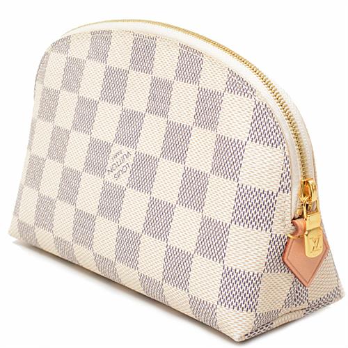 ルイヴィトン ポーチ レディース ポシェット コスメティック PM 小物入れ ダミエアズール ベージュ Louis Vuitton N60024 未使用展示品