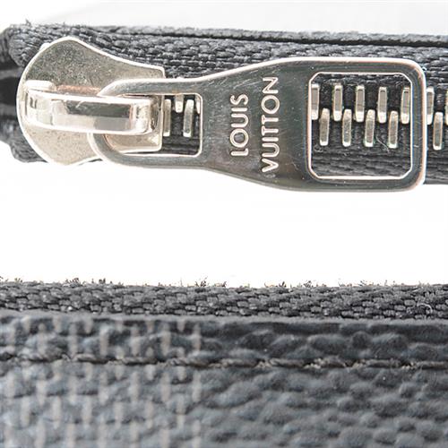 ルイヴィトン 財布 メンズ レディース ポルト モネ コインケース 小銭入れ コインパース ダミエ グラフィット ブラック Louis Vuitton N61237 中古