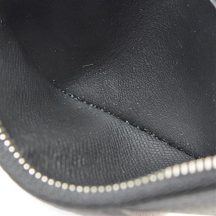 ルイヴィトン 財布 メンズ レディース ポルト モネ コインケース 小銭入れ コインパース ダミエ グラフィット ブラック Louis Vuitton N61237 中古