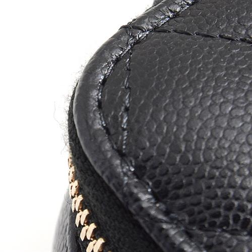 シャネル バッグ レディース マトラッセ スモールバニティ チェーンショルダーバッグ ミラー付き キャビアスキン ブラック CHANEL AP1341 未使用展示品