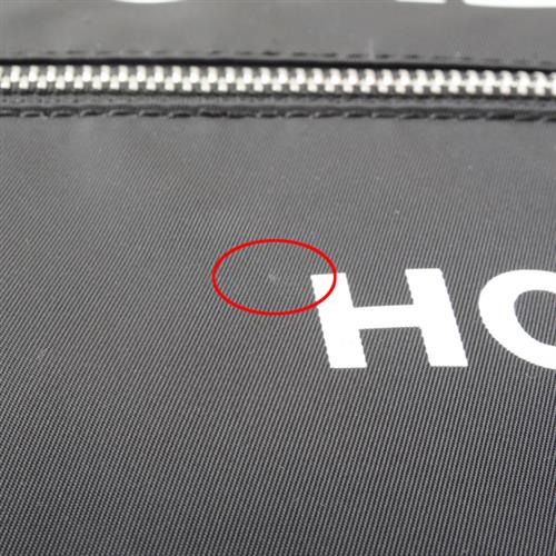 バーバリー バッグ メンズ レディース クラッチバッグ ポーチ ブラック ナイロン BURBERRY 8014756 中古