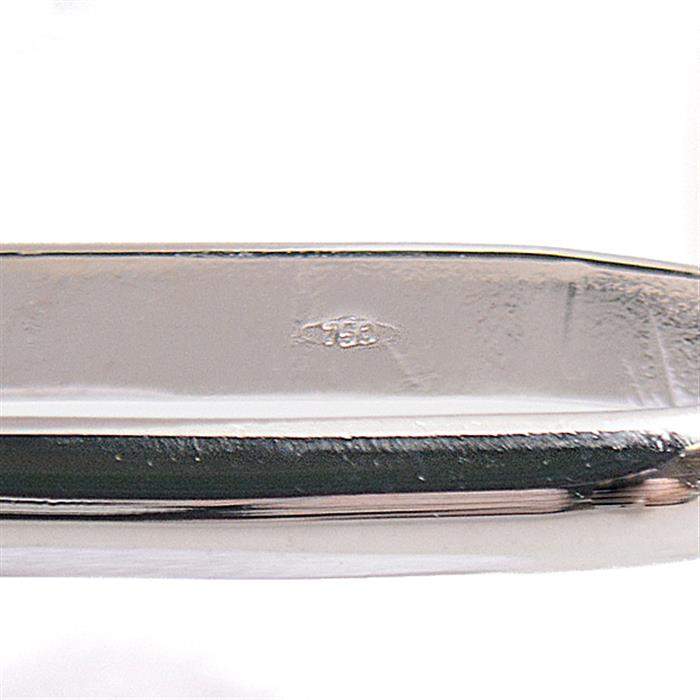 ブルガリ カフス メンズ ブルガリブルガリ カフリンクス サークル スウィブル式 ケース付 ホワイトゴールド BVLGARI 750WG 中古