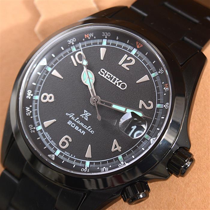 SEIKO プロスペックス アルピニスト ブラックシリーズ 自動巻き SEIKO プロスペックス アルピニスト ブラックシリーズ 自動巻き