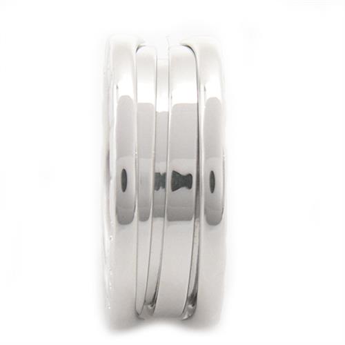 ブルガリ 指輪 レディース メンズ ビーゼロワン リング  ホワイトゴールド 49サイズ 実寸サイズ8.5号 BVLGARI 750WG B-ZERO1 中古