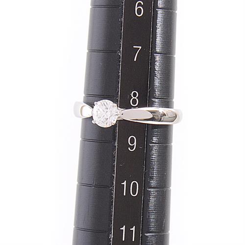 ティファニー 指輪 レディース ハーモニー 立爪 ダイヤモンド リング D0.35ct G-VS2-EX 8.5号 プラチナ TIFFANY PT950 中古