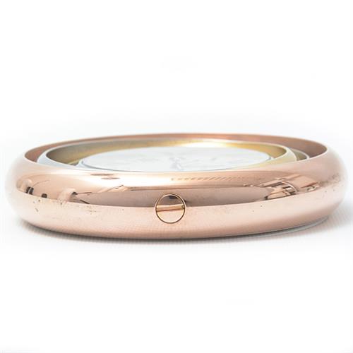 カルティエ 時計 メンズ レディース メーカーメンテ済 トリニティ 置き時計 トラベルクロック ステンレス Cartier SS×GP W0100057 中古