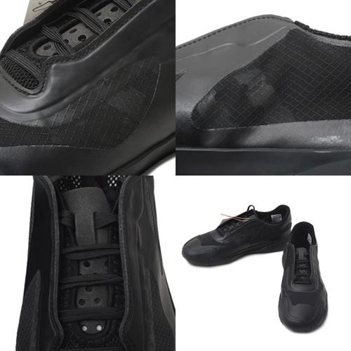 プラダ 靴 メンズ ローカットスニーカー スニーカー プラダスポーツ×アディダス 表記サイズUS9 日本サイズ27cm ローカット シューズ ナイロン×ラバー ブラック PRADA 中古