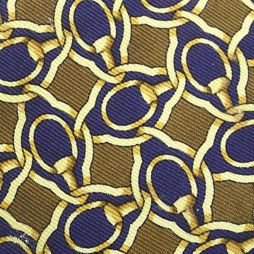 セリーヌ ネクタイ メンズ 総柄ネクタイ シルク 絹 ブラウン ベージュ マルチカラー CELINE 未使用品