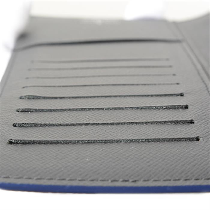 ルイヴィトン 財布 メンズ レディース ダミエグラフィット ポルトフォイユブラザNM 二つ折り長財布 ブラック Louis Vuitton N40202 中古