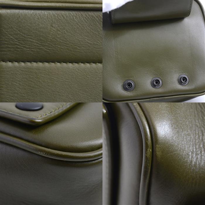 ボッテガヴェネタ バッグ レディース メンズ レッジェーロ 2WAY ミニショルダーバッグ ラムレザー カーキ BOTTEGA VENETA 566753 中古