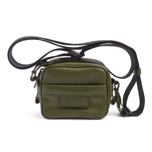 ボッテガヴェネタ バッグ レディース メンズ レッジェーロ 2WAY ミニショルダーバッグ ラムレザー カーキ BOTTEGA VENETA 566753 中古