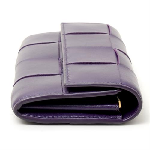 未使用品 BOTTEGAVENETA 長財布 ラムスキン 282