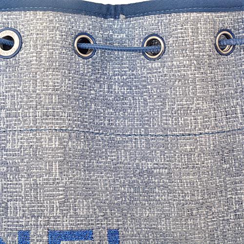 シャネル バッグ レディース ドーヴィル バックパック ココマーク 巾着型 キャンバス ブルー CHANEL 中古