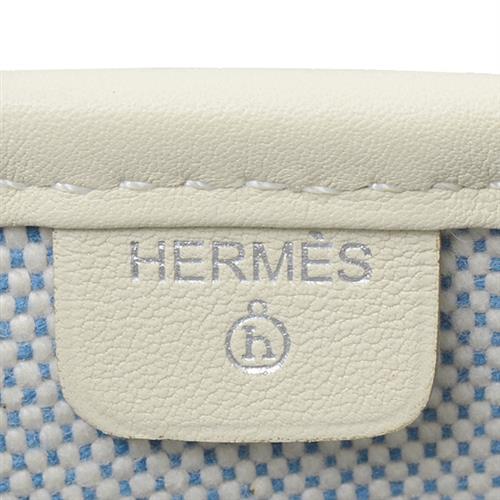 エルメス バッグレディース プティアッシュ トートバッグ ハンドバッグ ヴォーエプソン×フェルト ホワイト HERMES 中古