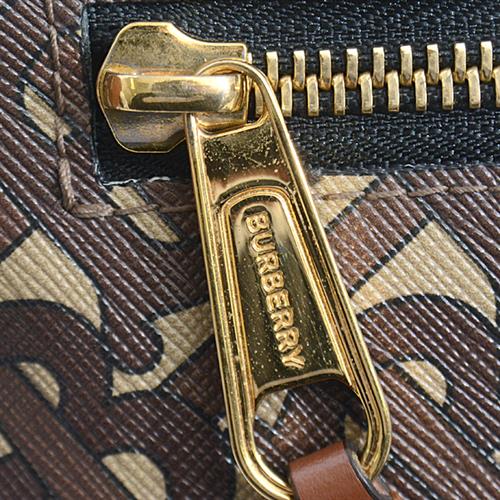 バーバリー バッグ レディース メンズ TBモノグラム バムバッグ ボディバッグ ブラウン BURBERRY 8021483 中古