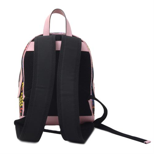 グッチ バッグ レディース GGサイケデリック スモール バッグパック リュック PVC ピンク×マルチカラー GUCCI 601296 中古