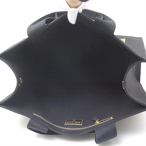 ヴェルサーチ バッグ メンズ フェンダーチェ フェンディコラボ キャンバストートバッグ ブラック FENDACE VERSACE FENDI 7VA558 未使用展示品