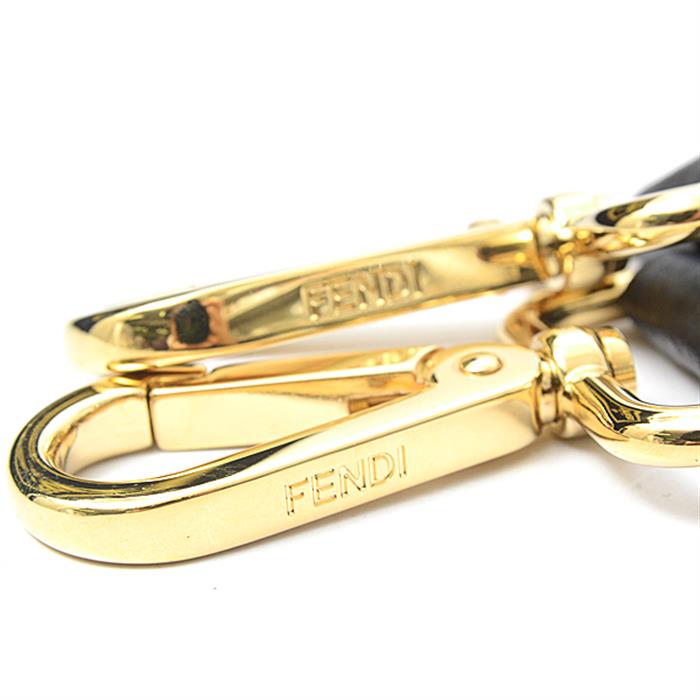 ヴェルサーチ バッグ メンズ フェンダーチェ フェンディコラボ キャンバストートバッグ ブラック FENDACE VERSACE FENDI 7VA558 未使用展示品