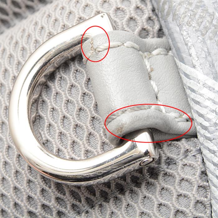 クリスチャンディオール バッグ メンズ レディース ライダー ミニ スリングバッグ ボディバッグ グレー コーティングキャンバス Christian Dior 1ESBO038CDP_H42E 中古