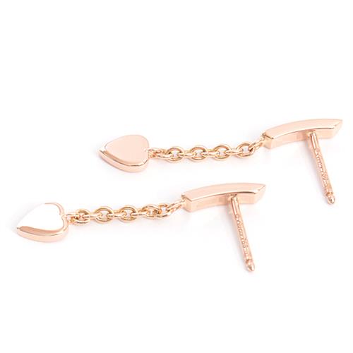 カルティエ ピアス レディース モナムール ハート ピンクゴールド Cartier 750PG 中古