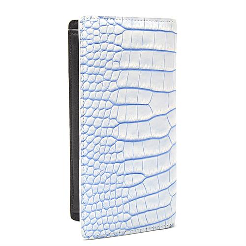 ルイヴィトン 財布 メンズ ポルトフォイユブラザ 2つ折り長財布 クロコダイルマット ブルー Louis Vuitton N80786 未使用展示品